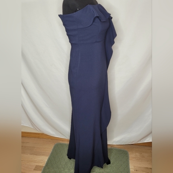 Lulu's Valerie Strapless Ruffled Maxi Dress NWT - Size XS - Picture 5 of 10